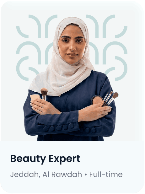 Beauty expert job card