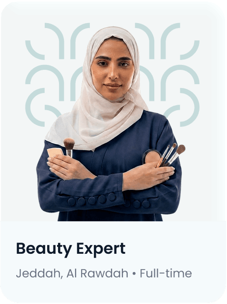 Beauty expert job card