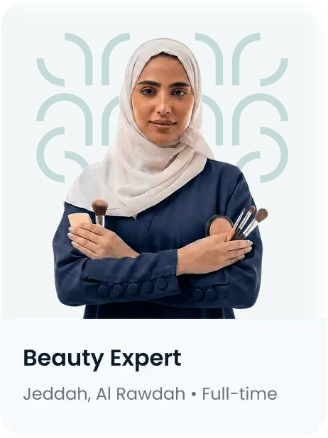 Beauty expert job card
